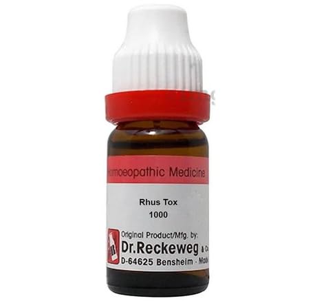 Dr R/W Rhus Toxicodendron 1M (1000 CH) (11ml)