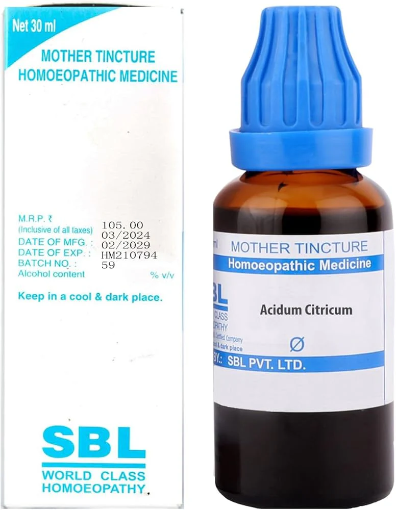 SBL Acidum Citricum Q - 30ml