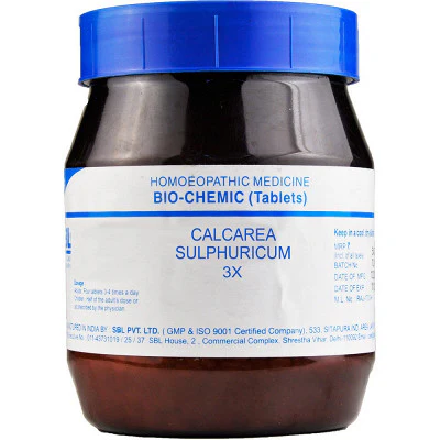 SBL Calcarea Sulphuricum 3X (450g)