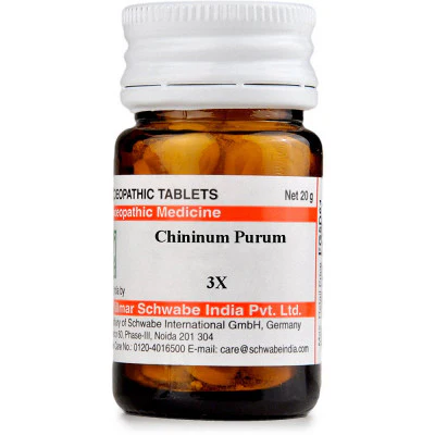 Willmar Schwabe India Chininum Purum 3X (20g)