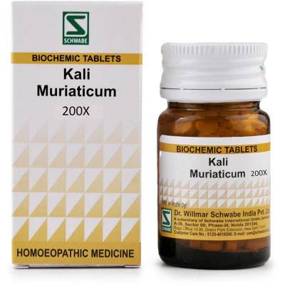 Willmar Schwabe India Kali Muriaticum 200X (20g)
