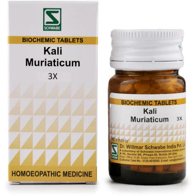 Willmar Schwabe India Kali Muriaticum 3X (20g)