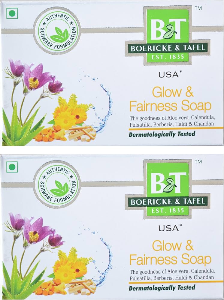 WSI B&T Glow & Fairness Soap 75g Pack of 2