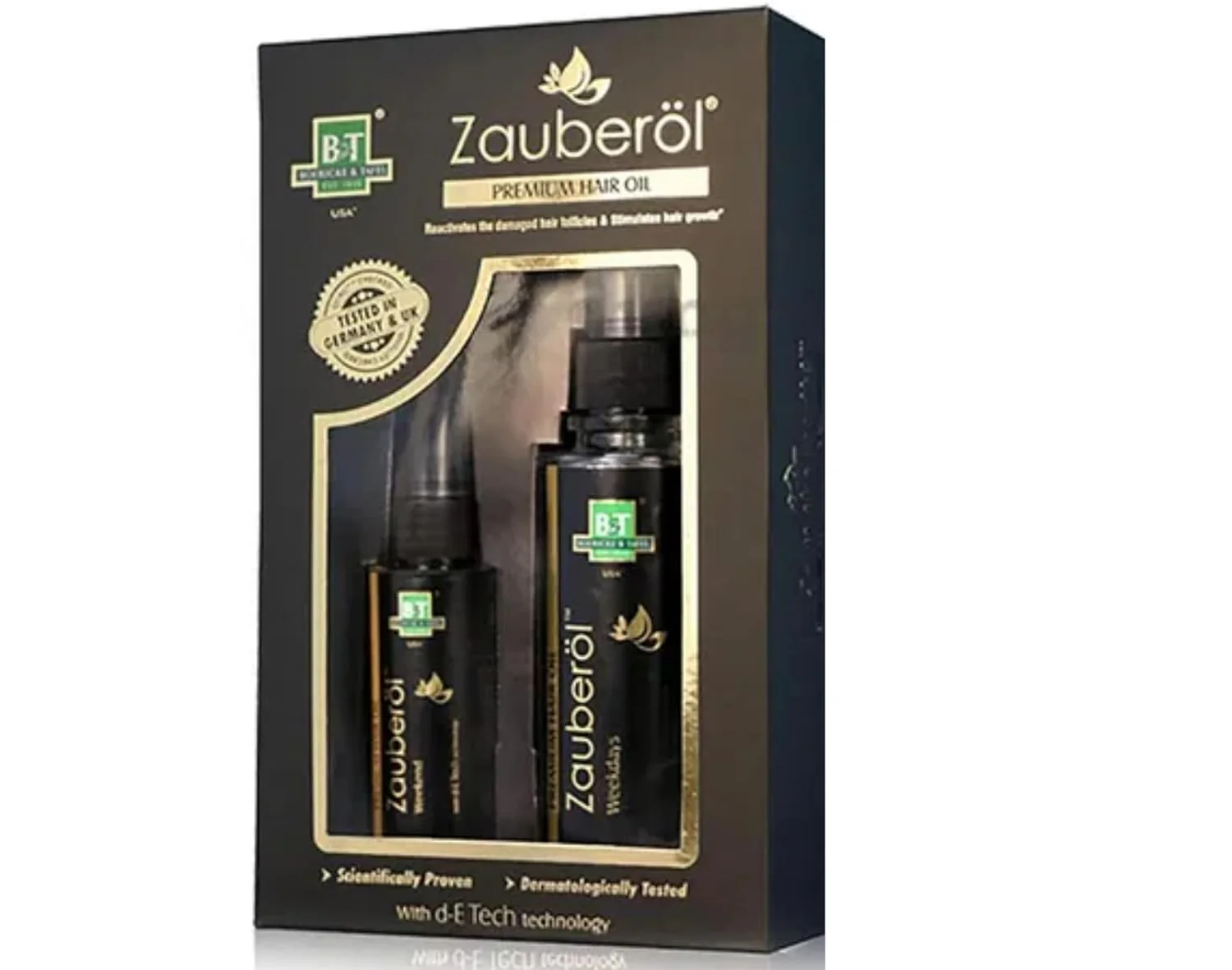 WSI BT Boericke and Tafel Zauberol Premium Hair Oil